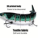 Realistic Multi-Jointed Fishing Lure - Perfect for Catching Big Fish