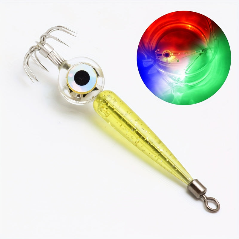 LED Luminous Squid Hook – Glow in Dark Squids Fishing Lure