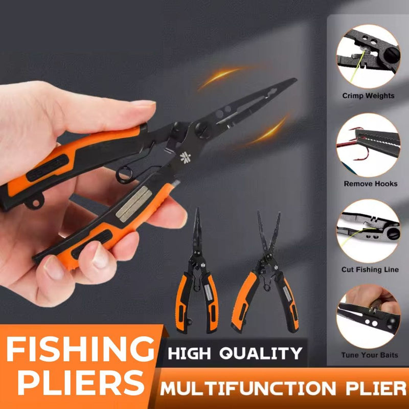 JINKOU™ Multifunction Fishing Pliers – Every Fisherman's Essential Tool! 🎣