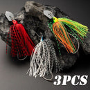 Chatterbaits 3pcs | 9,4cm 9g - Make your soft plastics irresistible !