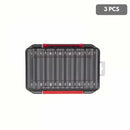 3 Pcs | Double-Sided Tackle Box – Streamlined, Heavy-Duty Organizer for All Your Lures, Hooks & Baits