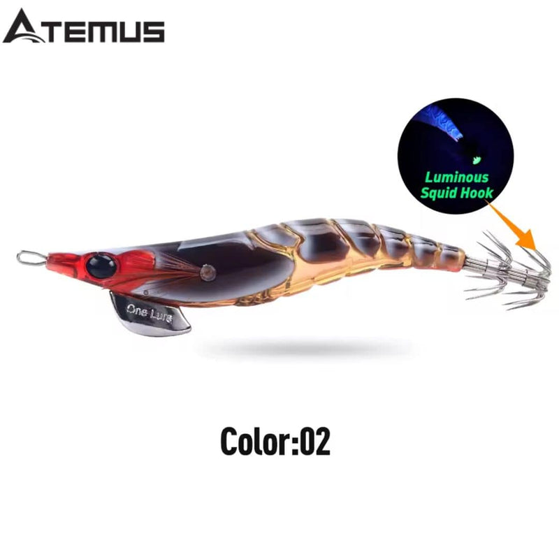 Premium Squid Jigs – Fishing Made Easy! - Kit 3pcs or 6pcs