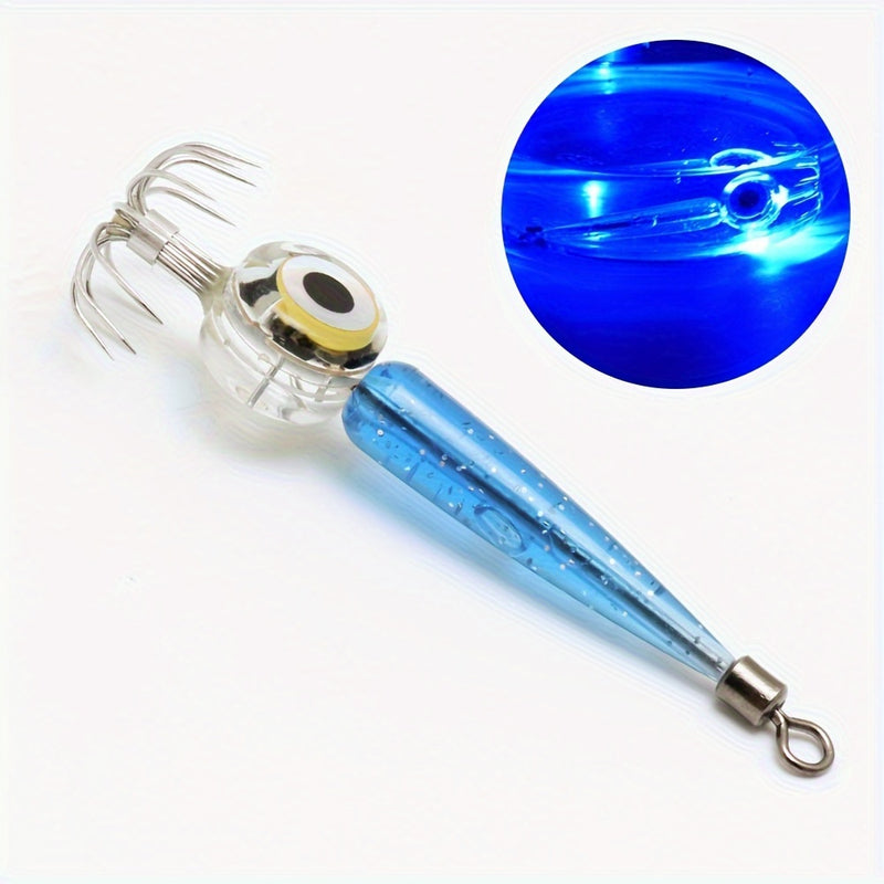 LED Luminous Squid Hook – Glow in Dark Squids Fishing Lure