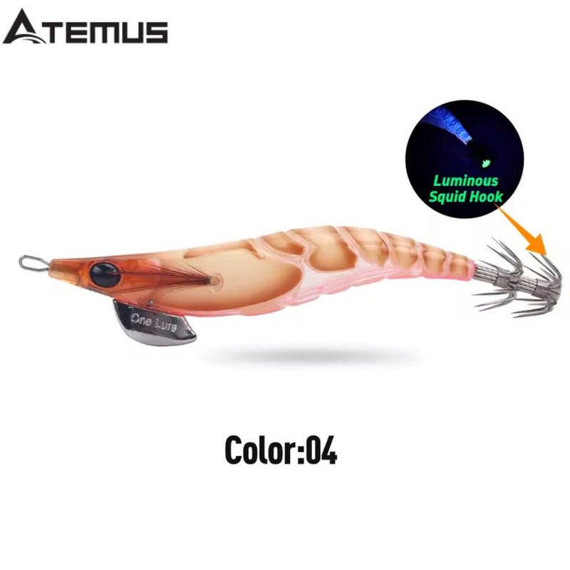 Premium Squid Jigs – Fishing Made Easy! - Kit 3pcs or 6pcs