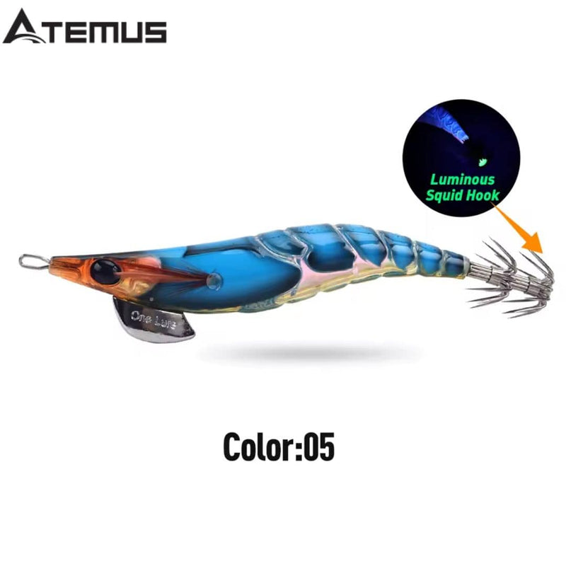 Premium Squid Jigs – Fishing Made Easy! - Kit 3pcs or 6pcs