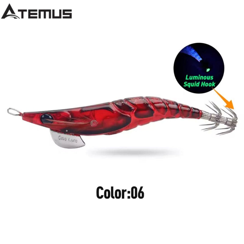 Premium Squid Jigs – Fishing Made Easy! - Kit 3pcs or 6pcs
