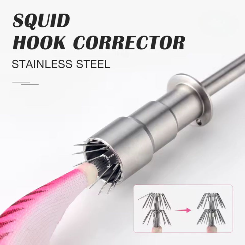 Professional Squid Jig Hook Straightener – Restore Bent Hooks in Seconds