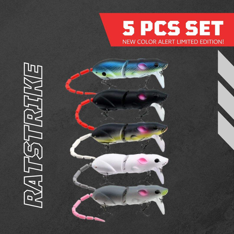 RatStrike Lure- 5 PCS SET - Fishing made easy!