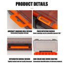 3 Pcs | Double-Sided Tackle Box – Streamlined, Heavy-Duty Organizer for All Your Lures, Hooks & Baits