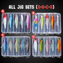Premium Metal Jig Sets in a Box (5 pcs) - Fishing Made Easy!