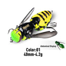 3 Pcs | Wasp Crawl Bait Floating | Topwater Fish Killer