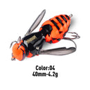 3 Pcs | Wasp Crawl Bait Floating | Topwater Fish Killer