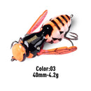3 Pcs | Wasp Crawl Bait Floating | Topwater Fish Killer