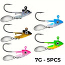 5pcs | Exclusive Jig Head Kit for Using with Your Soft Plastics!