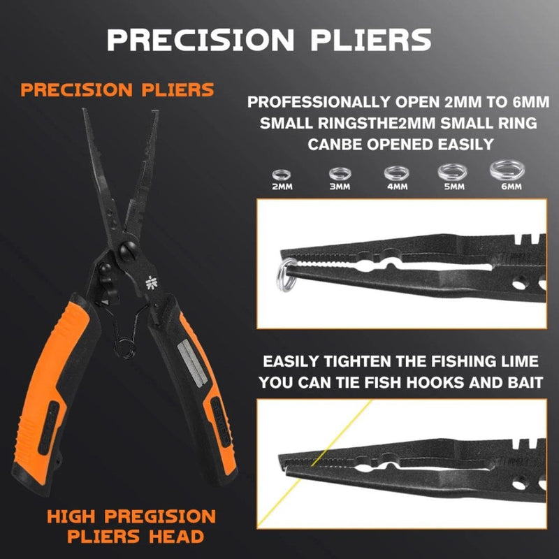 JINKOU™ Multifunction Fishing Pliers – Every Fisherman's Essential Tool! 🎣