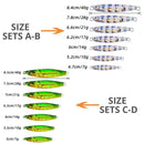 Premium Metal Jig Sets in a Box (5 pcs) - Fishing Made Easy!