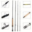 Fly Fishing Rod 5/6wt (2,73m) – Premium Quality, Lightweight and Compact 4-Piece