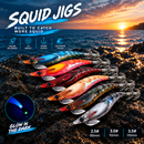Premium Squid Jigs – Fishing Made Easy! - Kit 3pcs or 6pcs