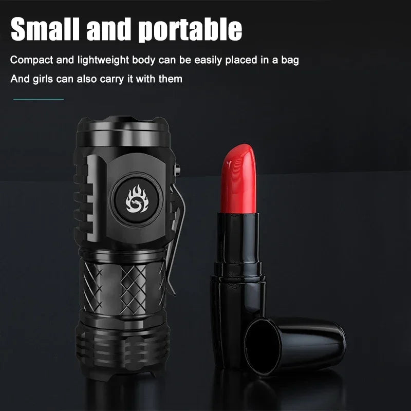 🔥LAST DAY PROMOTION🔥Three-eyed Monster Mini Flash Super Power Flashlight