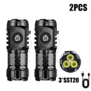 🔥Black Friday Deal🔥 Three-eyed Monster Mini Flash Super Power Flashlight