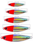 5pcs | Metal Jig Set – Long Casting Lures for Shore Fishing & Sea Bass