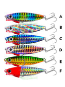 5pcs | Metal Jig Set – Long Casting Lures for Shore Fishing & Sea Bass