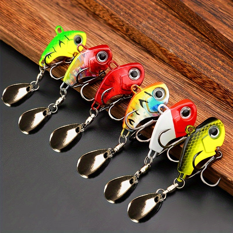 5PCS | Spinner Spoon Fishing Lures
